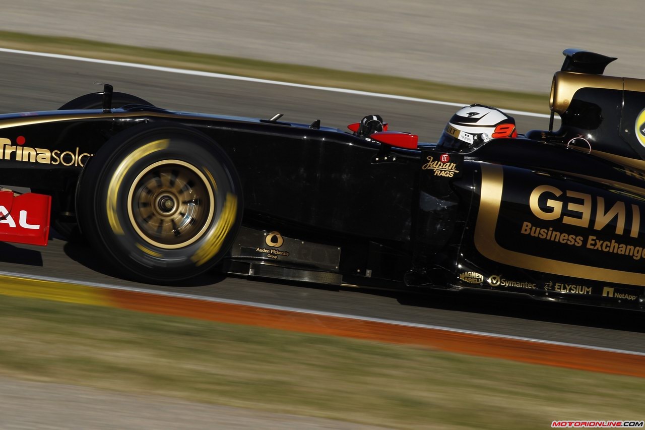 Raikkonen Test Valencia